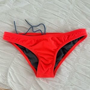 Jolyn bright orange bikini bottoms